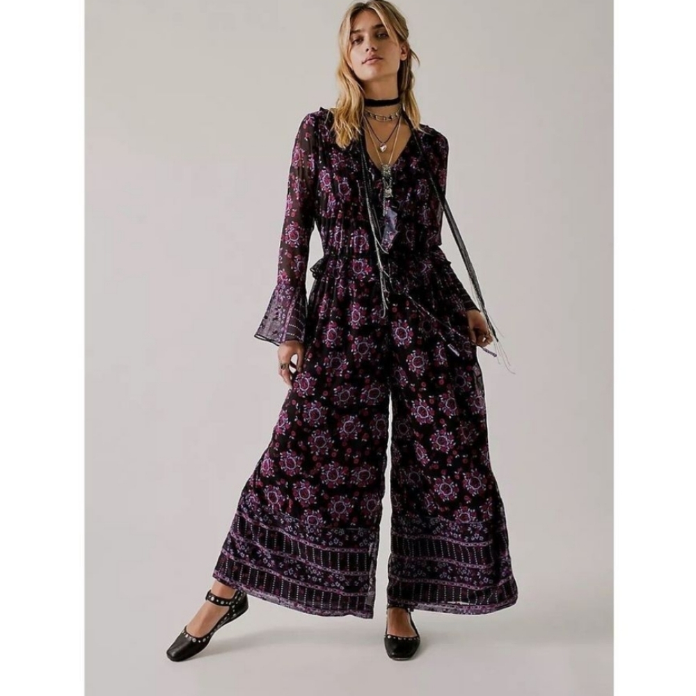 Free People X Anna Sui Cassiel jumpsuit